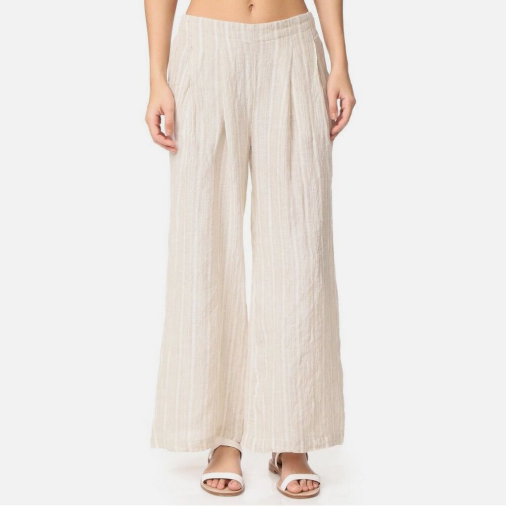 Free People Linen Jacket & Pants Set - Picture 4 of 7